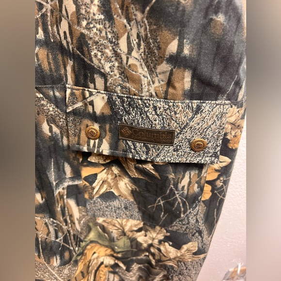 Colombia Camouflage Insulated Waterproof Hunter Bib Size XXL - Picture 8 of 11